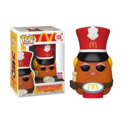 2021 FunKonPOP! Ad Icons McDonald's: Drummer McNugget Exclusive Vinyl Figure - Virtual FunKon Sticker