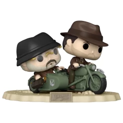 FUNKO Pop! Ride Super Deluxe: Indiana Jones And The Last Crusade - Indiana Jones & Henry Jones Sr, Amazon Exclusive