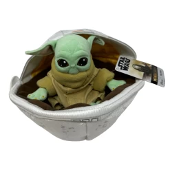 STAR WARS DisneyThe Mandalorian The Child Plush In Pram -Toy World Shop PhotoRoom 20230502 110202