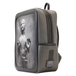 Star Wars: Return Of The Jedi Han Solo In Carbonite Mini Backpack - Loungefly.com Exclusive -Toy World Shop STBK0387 LFSTARWARSROTJ40THANNIVERSARYHANINCARBONITEMINIBACKPACK0531SIDE