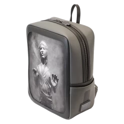 Star Wars: Return Of The Jedi Han Solo In Carbonite Mini Backpack - Loungefly.com Exclusive -Toy World Shop STBK0387 LFSTARWARSROTJ40THANNIVERSARYHANINCARBONITEMINIBACKPACK0532QUARTER