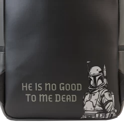 Star Wars: Return Of The Jedi Han Solo In Carbonite Mini Backpack - Loungefly.com Exclusive -Toy World Shop STBK0387 LFSTARWARSROTJ40THANNIVERSARYHANINCARBONITEMINIBACKPACK0534DETAIL