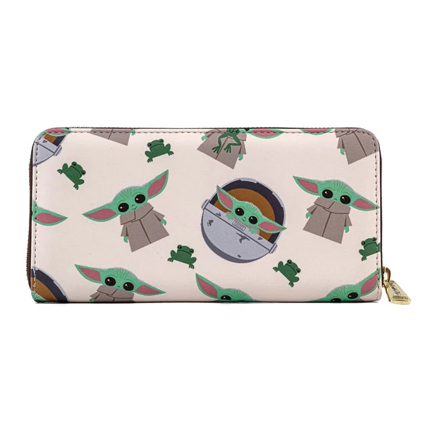 Loungefly Star Wars The Mandalorian Baby Yoda AOP Wallet - Shop Zimo Exclusive 4 Loungefly Star Wars The Mandalorian Baby Yoda AOP Wallet - Shop Zimo Exclusive - Image 2