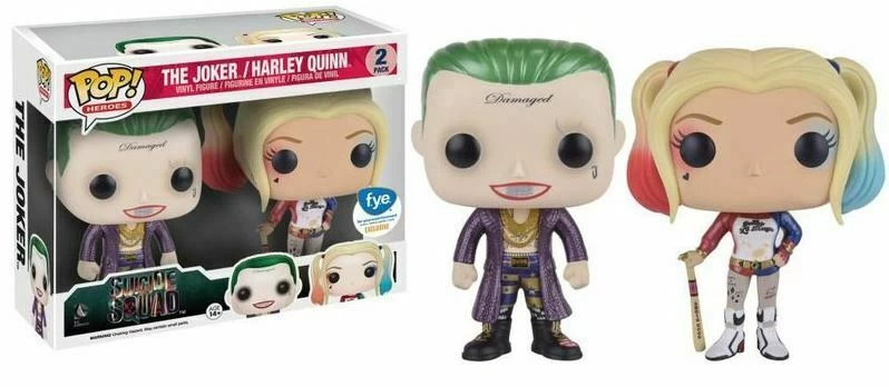 FUNKO The Joker (Boxer) & Harley Quinn (Suicide Squad) (Metallic) (2-Pack) - FYE Exclusive - Image 2