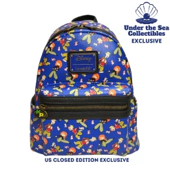 Kim Possible AOP Loungefly Mini Backpack - US LE 800 (Under The Sea Collectibles Exclusive)