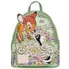 LOUNGEFLY Exclusive Exclusive - Bambi And Flower Springtime Mini Backpack -Toy World Shop WDBK2072 1