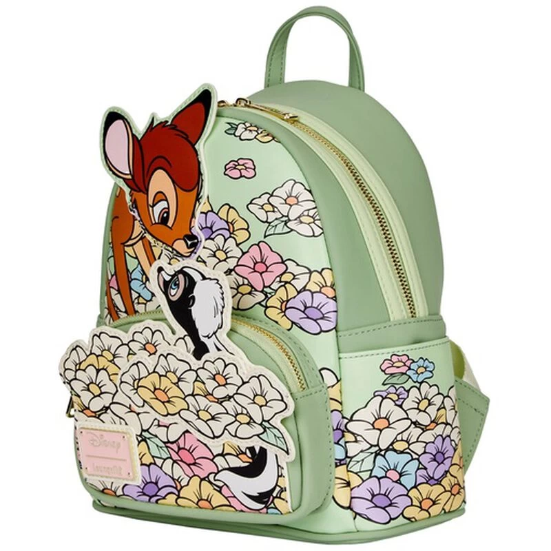LOUNGEFLY Exclusive Exclusive - Bambi And Flower Springtime Mini Backpack 4 LOUNGEFLY Exclusive Exclusive - Bambi And Flower Springtime Mini Backpack - Image 2