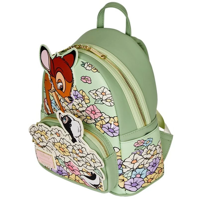 LOUNGEFLY Exclusive Exclusive - Bambi And Flower Springtime Mini Backpack 5 LOUNGEFLY Exclusive Exclusive - Bambi And Flower Springtime Mini Backpack - Image 3