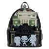 LOUNGEFLY Funko Pop! ByHaunted Mansion Hitchhiking Ghosts Glow Mini Backpack -Toy World Shop WDBK2627 1