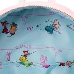 Exclusive - Cinderella Mice Dressmakers Mini Backpack - Loungefly.com Exclusive -Toy World Shop WDBK2795 6
