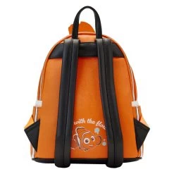 Exclusive - Finding Nemo 20th Anniversary Nemo Cosplay Mini Backpack - Loungefly.com Exclusive -Toy World Shop WDBK2987 LFPIXARFINDINGNEMO20THANNIVERSARYNEMOCOSPLAYMINIBACKPACK0202BACK