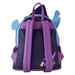 Stitch Exclusive Spooky Stories Halloween Glow Mini Backpack - Loungefly USA Exclusive -Toy World Shop WDBK3317 LFDISNEYSTITCHWITHBOOKHALLOWEENMINIBACKPACK3380BACK