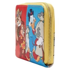 Exclusive - Disney Afternoon Cartoons Color Block Zip Around Wallet - Loungefly.com Exclusive -Toy World Shop WDWA2383 3