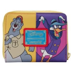 Exclusive - Disney Afternoon Cartoons Color Block Zip Around Wallet - Loungefly.com Exclusive -Toy World Shop WDWA2383 4