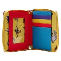 Exclusive - Disney Afternoon Cartoons Color Block Zip Around Wallet - Loungefly.com Exclusive -Toy World Shop WDWA2383 5
