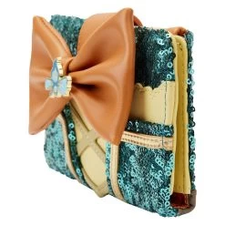LOUNGEFLY Exclusive - Princess Merida Sequin Flap Wallet -Toy World Shop WDWA2482 LFDISNEYBRAVEMERIDAPRICESSSEQUINFLAPWALLET0629SIDE
