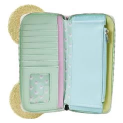 Limited Edition Exclusive - Minnie Mouse Pastel Sequin Zip Around Wallet - Loungefly.com Exclusive -Toy World Shop WDWA2495 LFDISNEYMINNIEPASTELSEQUINZIPAROUNDWALLET0743INSIDE