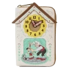 WonderCon Exclusive - Pinocchio Cuckoo Clock Zip Around Wallet - Loungefly.com Exclusive -Toy World Shop WDWA2511 LFDISNEYWCPINOCCHIOCUCKOOCLOCKZIPAROUNDWALLET0251FRONT