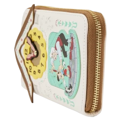 WonderCon Exclusive - Pinocchio Cuckoo Clock Zip Around Wallet - Loungefly.com Exclusive -Toy World Shop WDWA2511 LFDISNEYWCPINOCCHIOCUCKOOCLOCKZIPAROUNDWALLET0253SIDE