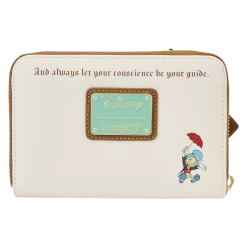 WonderCon Exclusive - Pinocchio Cuckoo Clock Zip Around Wallet - Loungefly.com Exclusive -Toy World Shop WDWA2511 LFDISNEYWCPINOCCHIOCUCKOOCLOCKZIPAROUNDWALLET0254BACK