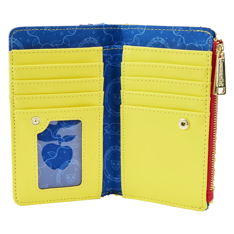 Snow White Princess Sequin Series Flap Wallet - Loungefly.com Exclusive 6 Snow White Princess Sequin Series Flap Wallet - Loungefly.com Exclusive - Image 4