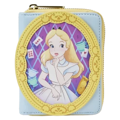 Alice In Wonderland Cameo Zip Around Wallet - Loungefly.com Exclusive