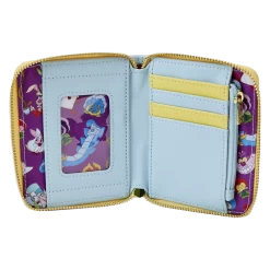Alice In Wonderland Cameo Zip Around Wallet - Loungefly.com Exclusive -Toy World Shop WDWA2544 LFDISNEYALICEINWONDERLANDCAMEOZIPAROUNDWALLET0402INSIDE