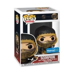 FUNKO POP! Movies: Mortal Kombat - Scorpion (Action Pose) - Walmart Exclusive