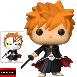 FUNKO Bleach Ichigo Bankai Tensa Zangetsu Pop! Vinyl Figure - AAA Anime Exclusive (1:6 Chance Of Chase) -Toy World Shop e9041c44028b4e4493f00ffac17dde61lg