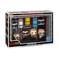 FUNKO Pop! Moment Deluxe: U2’s Zoo TV Tour (1993) Vinyl Figures (2022 Limited Edition Walmart Exclusive)
