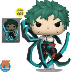 FUNKO My Hero Academia Izuku Midoriya Blackwhip Glow-in-the-DarkPop! Vinyl Figure #1347 - Previews Exclusive -Toy World Shop fc244319741f4b24868ad59b5d704e5dxl
