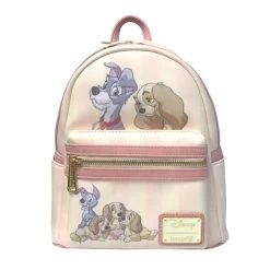 Loungefly Lady And The Tramp Mini Backpack- Modern Pinup Exclusive