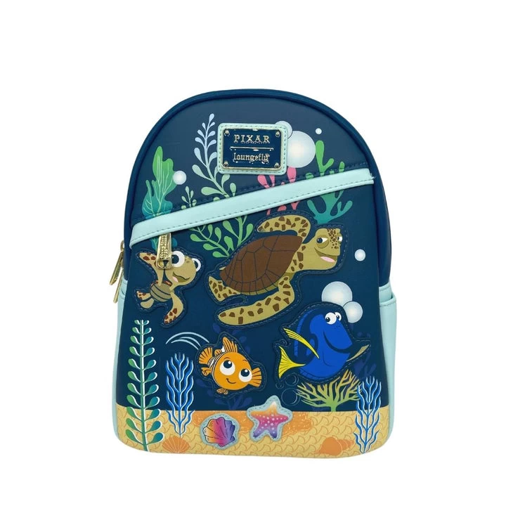 Loungefly Finding Nemo Crush Surf's Up Mini Backpack-Modern Pinup Exclusive 3 Loungefly Finding Nemo Crush Surf's Up Mini Backpack-Modern Pinup Exclusive