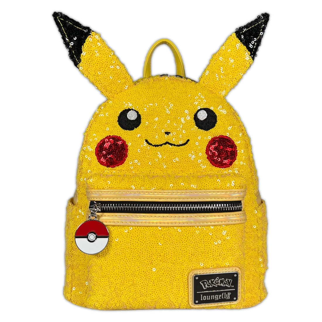 Pokemon Sequin Pikachu World 1-1 Games Loungefly Exclusive Mini Backpack 3 Pokemon Sequin Pikachu World 1-1 Games Loungefly Exclusive Mini Backpack
