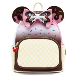 Loungefly - Disney Minnie Mouse Ice Cream Trio Mini Backpack - Pink A La Mode Exclusive 38 Loungefly - Disney Minnie Mouse Ice Cream Trio Mini Backpack - Pink A La Mode Exclusive -Toy World Shop image 55200bef b2b7 4ea8 8bd8 775a8ada2635
