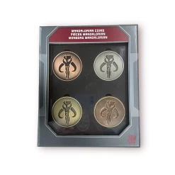 STAR WARS Galaxy Edge Mandalorian Coins