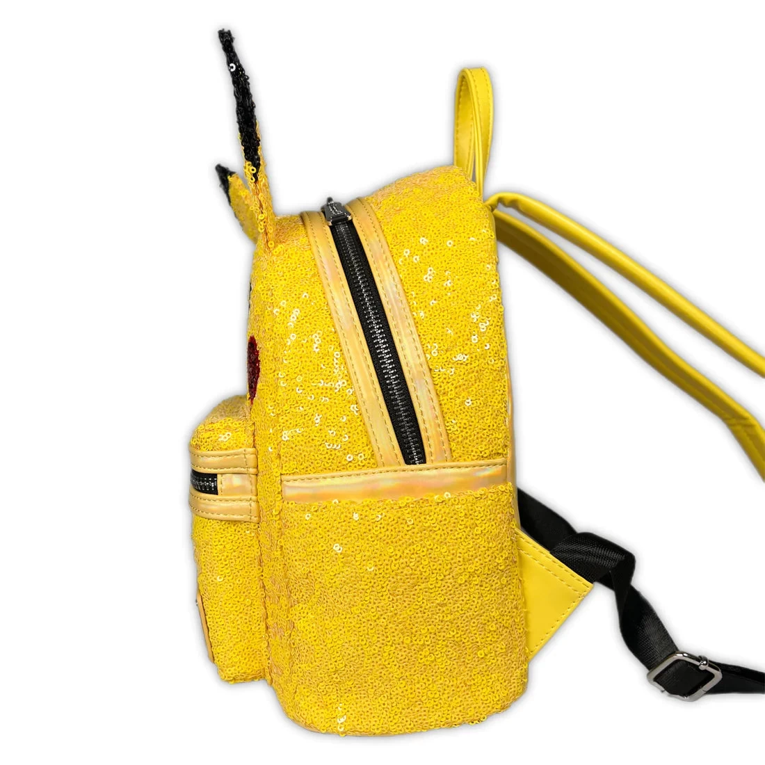 Pokemon Sequin Pikachu World 1-1 Games Loungefly Exclusive Mini Backpack 5 Pokemon Sequin Pikachu World 1-1 Games Loungefly Exclusive Mini Backpack - Image 3