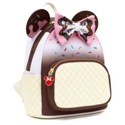 Loungefly - Disney Minnie Mouse Ice Cream Trio Mini Backpack - Pink A La Mode Exclusive 37 Loungefly - Disney Minnie Mouse Ice Cream Trio Mini Backpack - Pink A La Mode Exclusive -Toy World Shop image f33db4ed 6877 4392 8d97 87ec14692db8