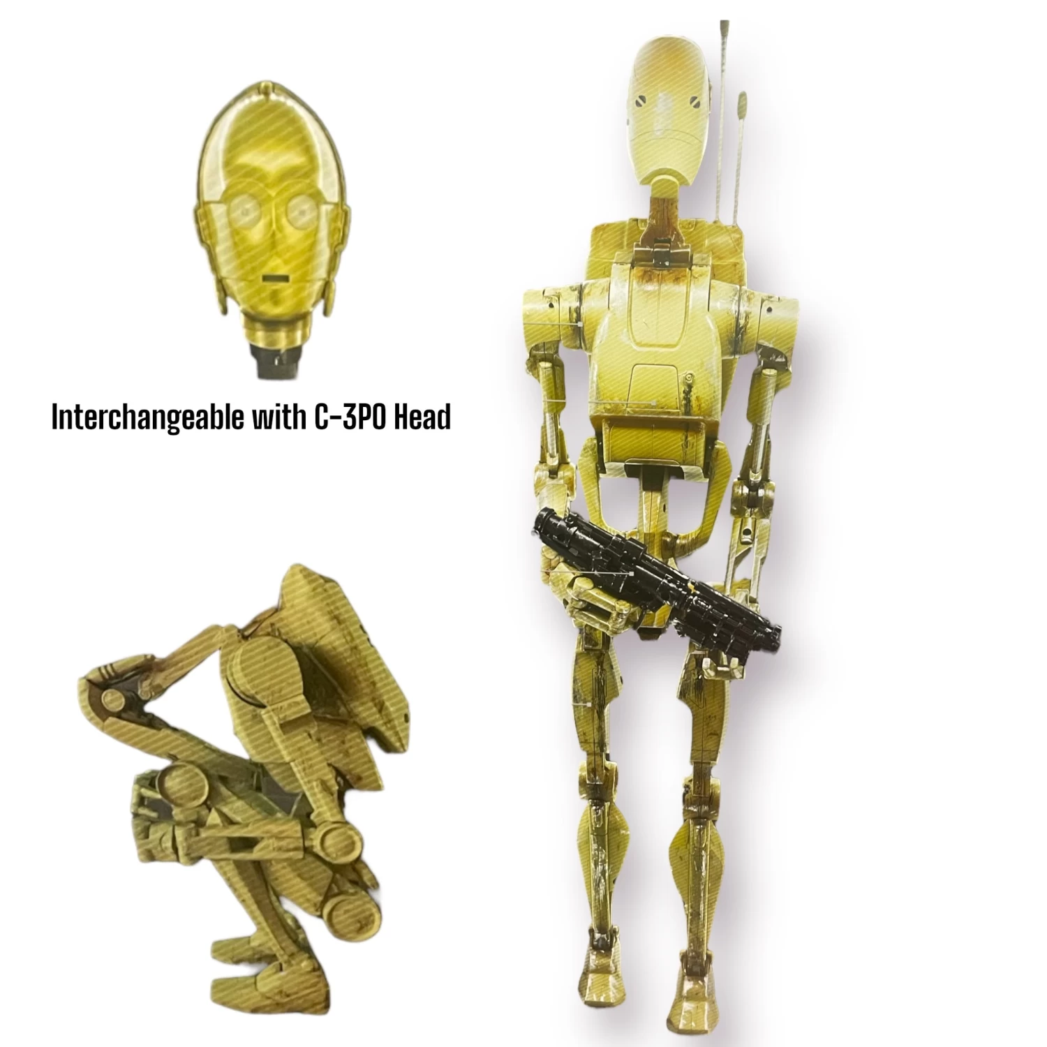 STAR WARS Galaxy Edge Interactive B1 Battle Droid 3 STAR WARS Galaxy Edge Interactive B1 Battle Droid