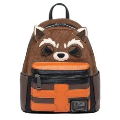 707 Street Exclusive - Loungefly Marvel Guardians Of The Galaxy Rocket Cosplay Mini Backpack