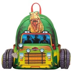 707 Street Exclusive - Loungefly Jurassic Park Light Up T-Rex Escape Mini Backpack