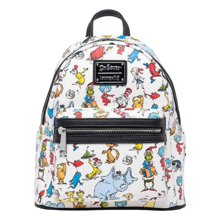 Loungefly Dr Seuss Characters Mini Backpack - 707 Street Exclusive 3 Loungefly Dr Seuss Characters Mini Backpack - 707 Street Exclusive