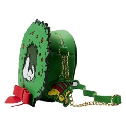 LOUNGEFLY Peanuts Snoopy Woodstock Light Up Wreath Crossbody -Toy World Shop medium 76034a9c 3224 40d9 b50f 46f8e251cb82