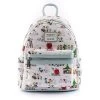 LOUNGEFLY Peanuts Happy Holidays Allover Print Mini Backpack -Toy World Shop medium 8a0d6c9c e810 4cc9 99bd c2929efb2000