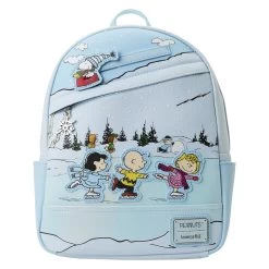LOUNGEFLY Peanuts Charlie Brown Ice Skating Mini Backpack 12 LOUNGEFLY Peanuts Charlie Brown Ice Skating Mini Backpack -Toy World Shop medium a3e3c6a4 4204 4fa5 9b6e 940c547f64da