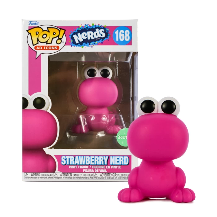 FUNKO Strawberry Nerds Vinyl Figure - It's Sugar Exclusive 3 FUNKO Strawberry Nerds Vinyl Figure - It's Sugar Exclusive
