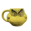 Universal Studios Dr. Seuss Grinch Figural Head Mug